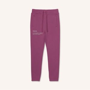 Kids Burgundy Jogger Sweatpants with Logo